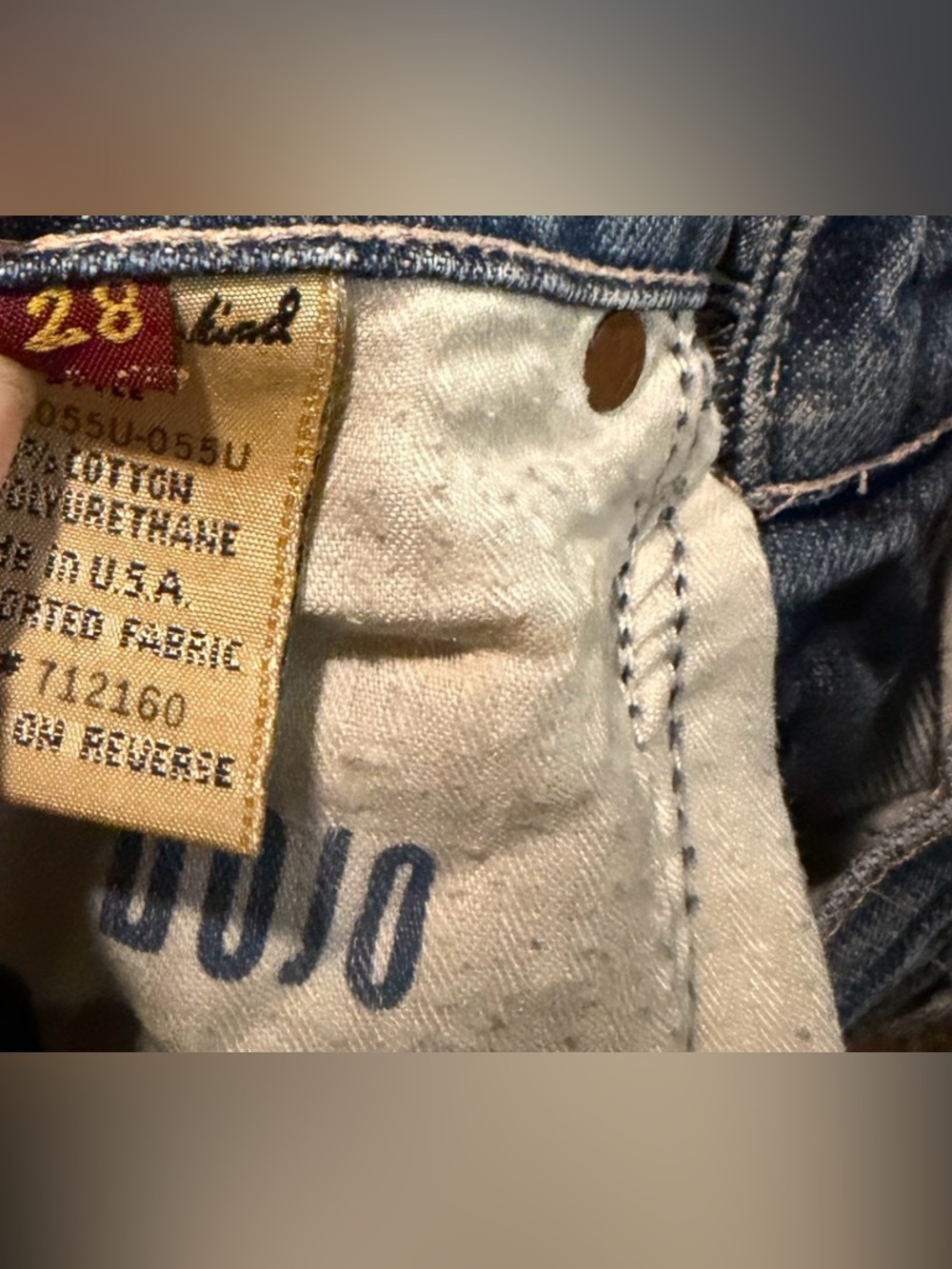 7 for All Mankind DOJO Light Blue Denim Jeans, SIZE 28 - Picture 6 of 13